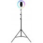 Aro De Luz LED RGB Havit ST7026 26CM 10 Pulgadas Con Tripode