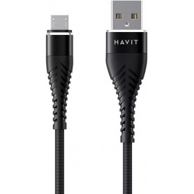 Cable De Carga & Datos Micro USB V8 Mallado 1mt Havit CB706