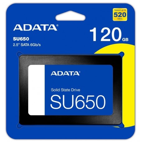Disco Solido SSD 120GB ADATA 2.5 Sata 6GB/S SU650