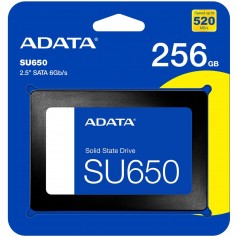 Disco Solido SSD 256GB ADATA 2.5 Sata 6GB/S SU650