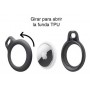 Funda Llavero Con Correa Para Airtag Localizador Protector