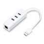 ADAPTADOR USB 3.0 A GIGABITE INTERNET RJ45 + MINIHUB UE330 UE300 TP-LINK
