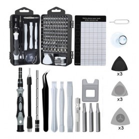 Kit De Destornillador Celulares 122 Piezas Torx Phillips Melech MG04-122