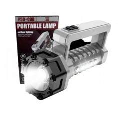 Linterna Led Tactica CH-23068 Recargable Camping 3w 180 Lumenes