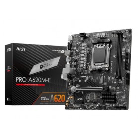 Mother MSI PRO A620M-E AM5 DDR5 HDMI VGA (Para AMD Ryzen Series 7000 & 8000)