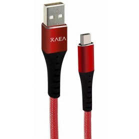 Cable De Carga & Datos USB-C Tipo-C Type-C XAEA Thor Mallado