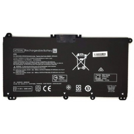 Bateria Interna Para Notebook HT03XL HP G250 G7 3550mAh Hp 15-CS 15-CW 15-DA 15-DB 15S-FQ