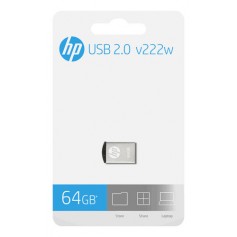 Pen Drive Mini 64GB HP v222w USB 2.0 Nano