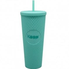Vaso Mug Tumbler Keep 710ml Bombilla Color Celeste