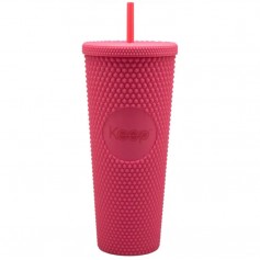 Vaso Mug Tumbler Keep 710ml Bombilla Color Rosa