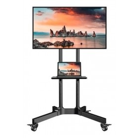 Soporte Para TV Televisor Stand Movil Con Ruedas Soporta 32 A 70 Pulgadas 1500 Mobile TV Trolley