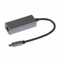 Adaptador Usb-C Macho A Rj45 UTP Adaptador Ethernet Sm-F7850 10mbps 100mbps