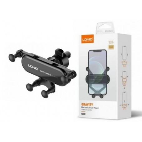Soporte Holder Para Celular Auto Ventilacion LDNIO MG03