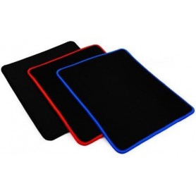 Pad Mouse Economico Liso Negro Bordado Colores