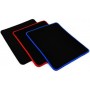 Pad Mouse Economico Liso Negro Bordado Colores