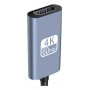 Adaptador Conversor Usb Tipo C a Hdmi 4k Uhd JG-TCHDTV
