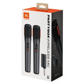 Microfonos Inalambricos Karaoke Dual JBL Partybox Wireless Mic Recargables 2.4GHz