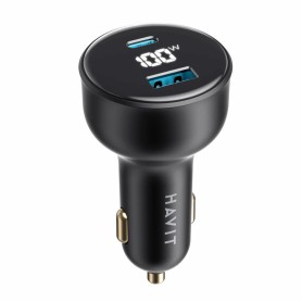Cargador De Celular Para Auto 12V USB Havit C100W 100W