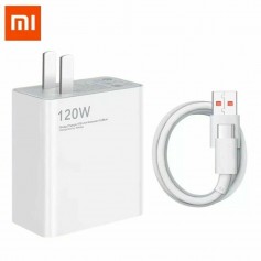 Cargador Xiaomi Carga Rapida 120w Usb A + Cable Tipo C
