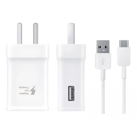 Cargador Samsung Original Con Cable USB-A A USB-C De 1mt 3A 15W