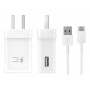 Cargador Samsung Original Con Cable USB-A A USB-C De 1mt 3A 15W