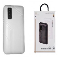 Cargador Portatil Power Bank 10000mAh 8705a Con Panel Led Linterna