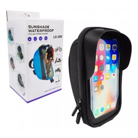 Soporte Bicicleta Moto Porta Celular Gps Para Manubrio Impermeable LX-200