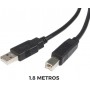 Cable USB A USB-B De Impresora 1.8mts