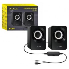 Parlante Para PC AOAS E-006 6W USB