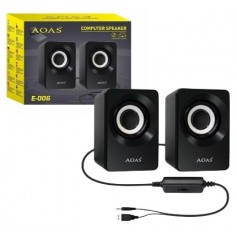 Parlante Para PC AOAS E-006 6W USB