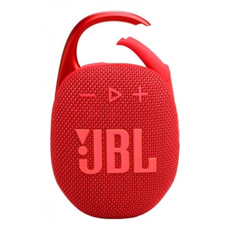Parlante Portatil Bluetooth Altavoz Manos Libre Waterproof Resistente Al Agua JBL Clip 5 Rojo