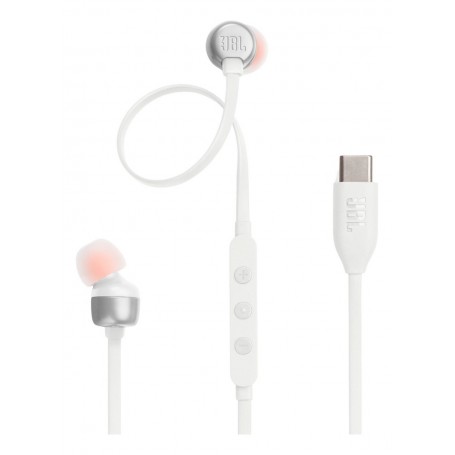 Audífonos Jbl Tune 310c Con Mic/control Usb C, Blanco. Color Blanco Luz Blanco