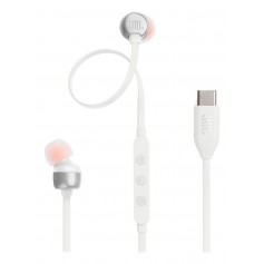 Auriculares JBL Tune 310C USB-C Tipo-C Type-C Con Control De Sonido Manos Libre Blanco