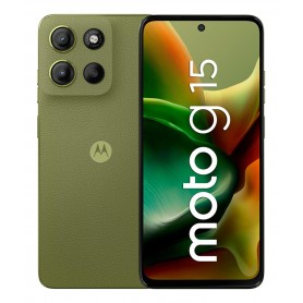 Celular Libre Motorola Moto G15 6.72" 4gb Ram 128gb Memoria Interna 50Mpx 5mpx Verde Iguana