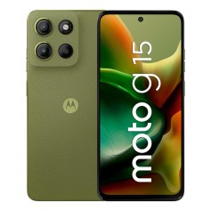 Celular Libre Motorola Moto G15 6.72" 4gb Ram 128gb Memoria Interna 50Mpx 5mpx Verde Iguana