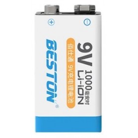 Pila Bateria Recargable 9v Beston 1000mAh
