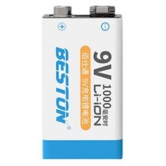 Pila Bateria Recargable 9v Beston 1000mAh