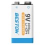 Pila Bateria Recargable 9v Beston 1000mAh