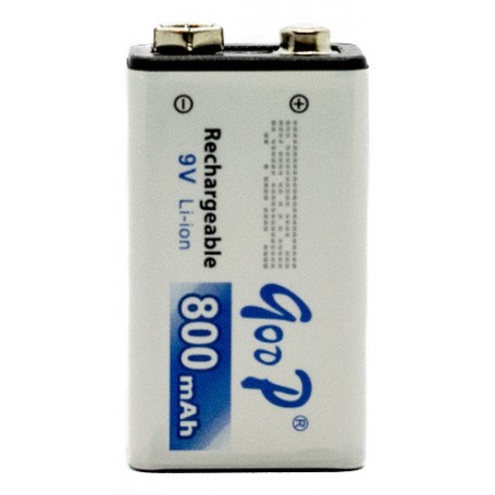 Pila Bateria Recargable 9v GODP 800mAh