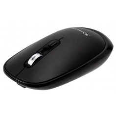 Mouse Inalambrico 2.4GHz Bluetooth Recargable Silencioso Xtrike Me GW-119 Negro