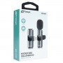 Microfono Corbatero Inalambrico Periodista Streaming Android Type-C Tipo-C USB-C Noga NG-MI9