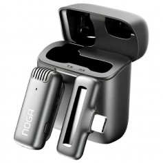 Microfono Corbatero Inalambrico Periodista Streaming Android Type-C Tipo-C USB-C Noga NG-MI11