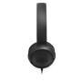 Auriculares De Vincha Con Cable JBL Tune 500 Pure Bass Supraaurales Manos Libre Plegable Negro