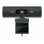 Camara Web Webcam Logitech Brio 500 Graphite Amr 960-001412 Sensor De Imagen 4K Negro
