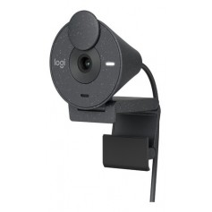 Camara Web Webcam Logitech Brio 300 Con Microfono Full HD 1080p 2mp 30Fps Skype Zoom Negro