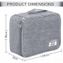 Bolso de Viaje Organizador De Cables Neceser Travel Digital Bag