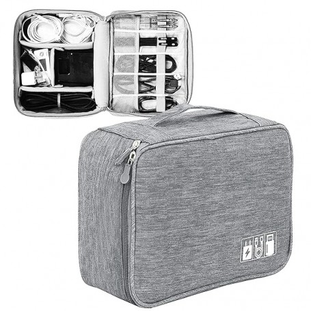 Bolso de Viaje Organizador De Cables Neceser Travel Digital Bag