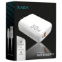 Cargador Cabezal 1 Puerto USB 1 Puerto USB-C 30w Con Cable USB-C Tipo-C Type-C Intensify XAEA Mod600