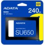 Disco Solido Ssd Adata 240Gb Blister ASU630SS-240GQ-R