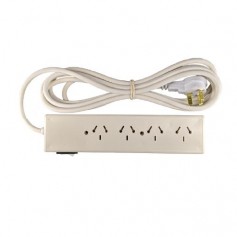 Zapatilla Prolongador Sixelectric Con Tecla 4 Tomacorrientes 2.5mts